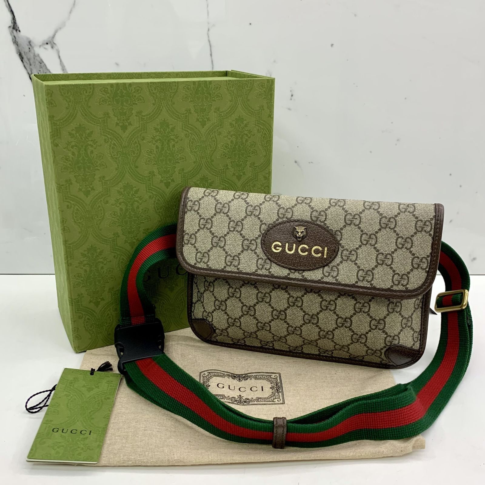 GUCCI 493930 GG NEO VINTAGE SUPREME BELT BAG 247031768