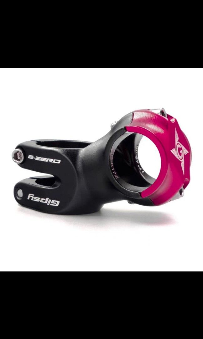 G-ZERO STEM (Category: Parts & Accessories) located in Singapore. Submitted by pushbikesg (Listing ID 1314101509, Image 5). Description: Item：GS-86Z/GS-817Z Material：6061-T6 3D Forged Steeror Bore：⌀28.6mm Bar Bore：⌀25.4mm Length：35mm(6°）/45mm(17°） Lightweight Design Weight：70g（35mm) *PRE-ORDER*.