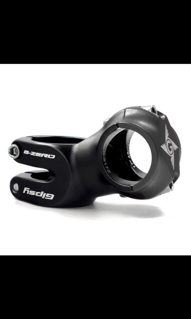 G-ZERO STEM (Category: Parts & Accessories) located in Singapore. Submitted by pushbikesg (Listing ID 1314101509, Image 4). Description: Item：GS-86Z/GS-817Z Material：6061-T6 3D Forged Steeror Bore：⌀28.6mm Bar Bore：⌀25.4mm Length：35mm(6°）/45mm(17°） Lightweight Design Weight：70g（35mm) *PRE-ORDER*.