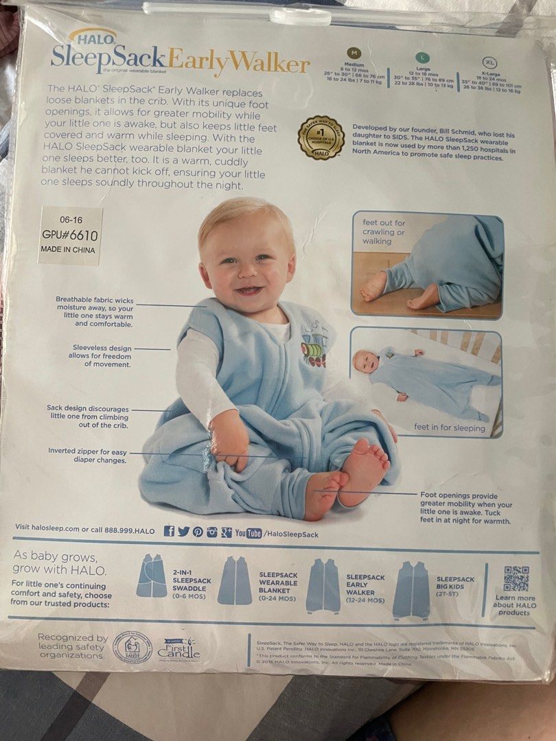 Sleepsack early walker hotsell