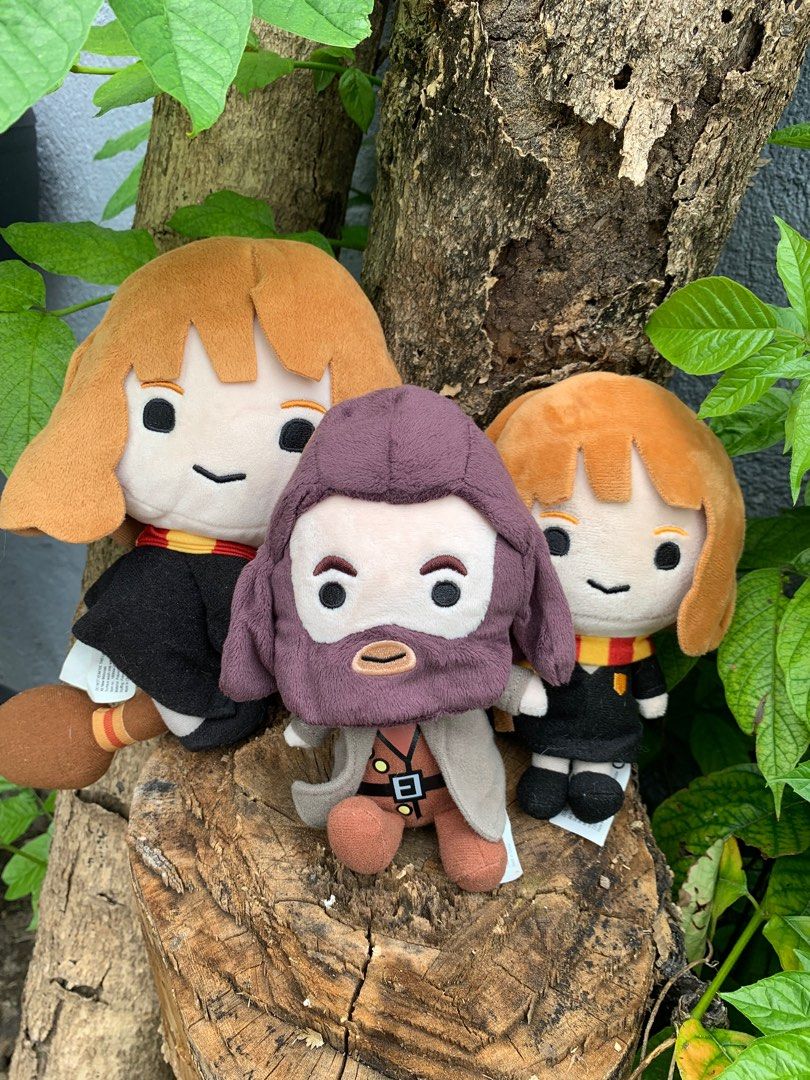 Harry Potter Hermoine Hagrid plushies Hobbies Toys Toys Games on Carousell