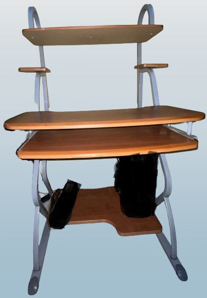 Heavy duty Computer / Office Table (3 layer), Furniture & Home Living ...