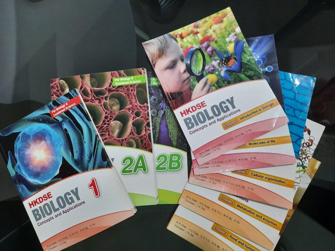HKDSE Biology Connecting Concepts Textbook 1 2A 2B 3 4 5 6, 興趣及遊戲, 書本 ...