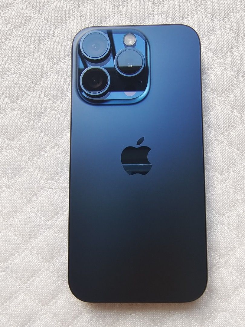 iphone 15 pro 256G blue titanium, 手提電話, 手機, iPhone, iPhone