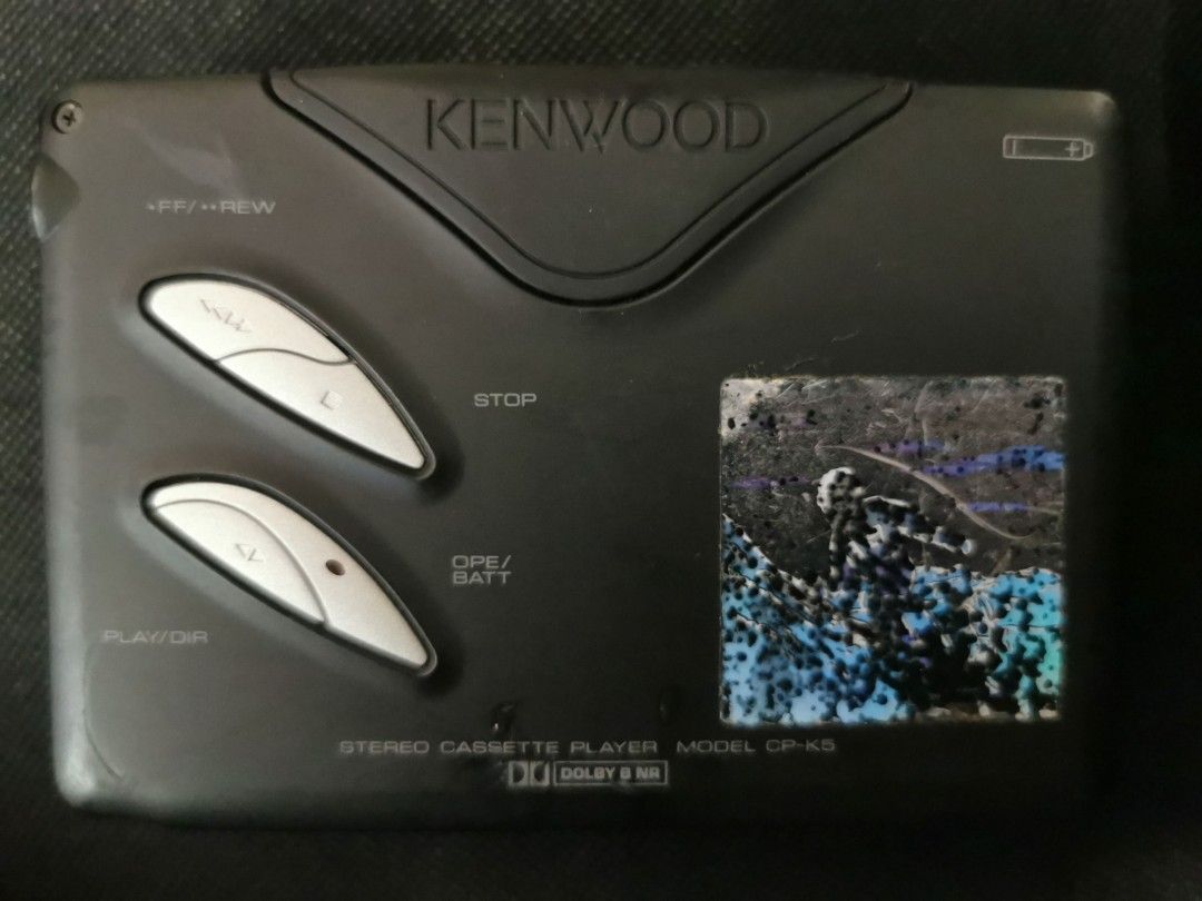 ジャンク】KENWOOD CP-K5 Stereo Cassette Player ステレオカセット