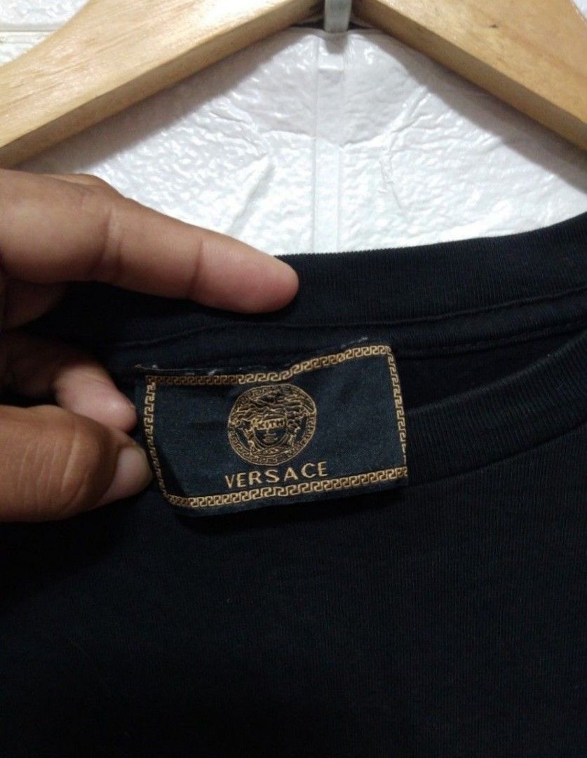 Kith x Versace Men s tee Men s Fashion Tops Sets Tshirts Polo Shirts on Carousell