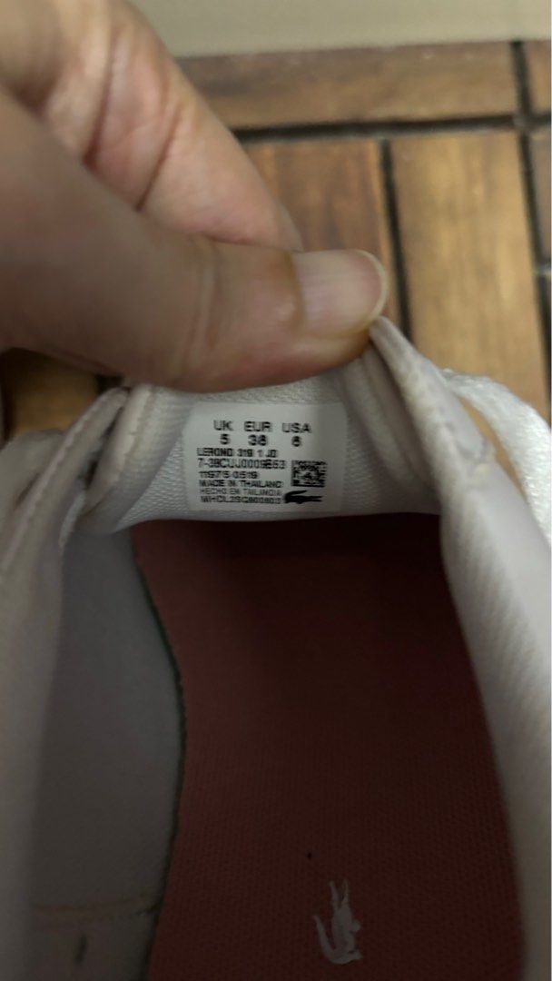 Lacoste size 38