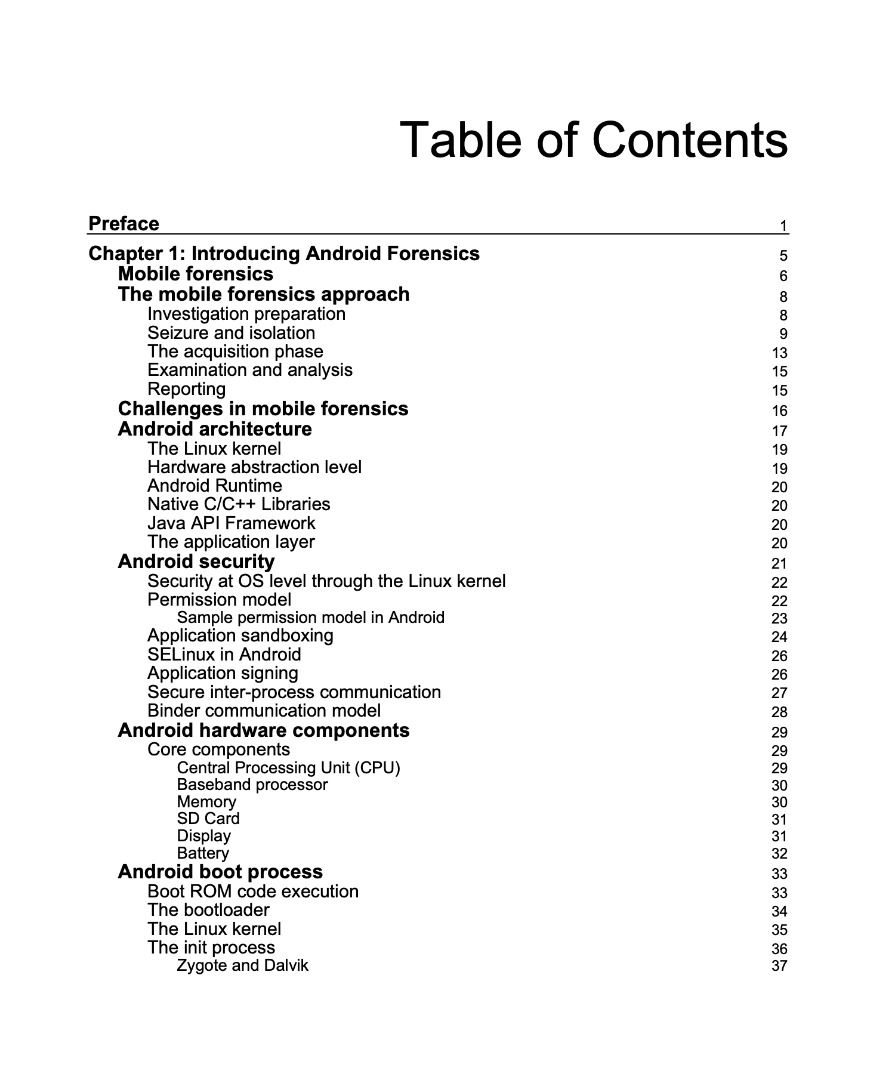 Learning Android Forensics 2nd ed. Edition by Oleg Skulkin (Author ...