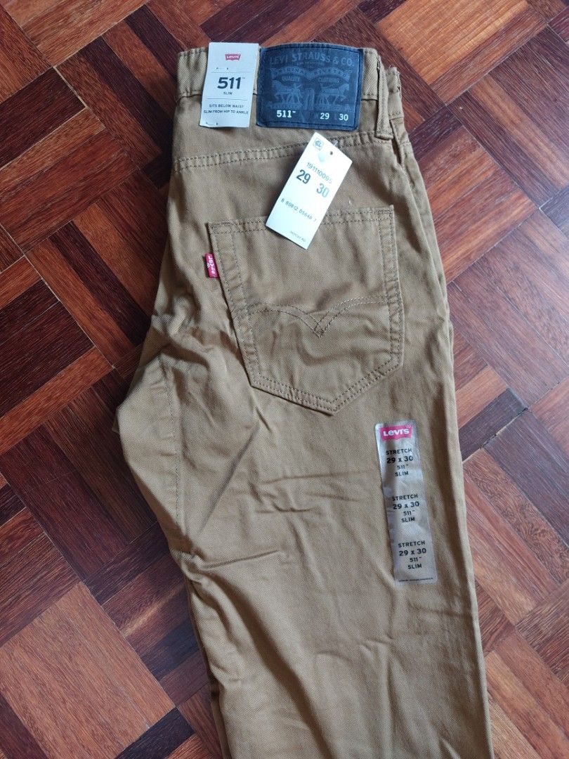 Levi s levis 511 29 x 30 tobacco jeans