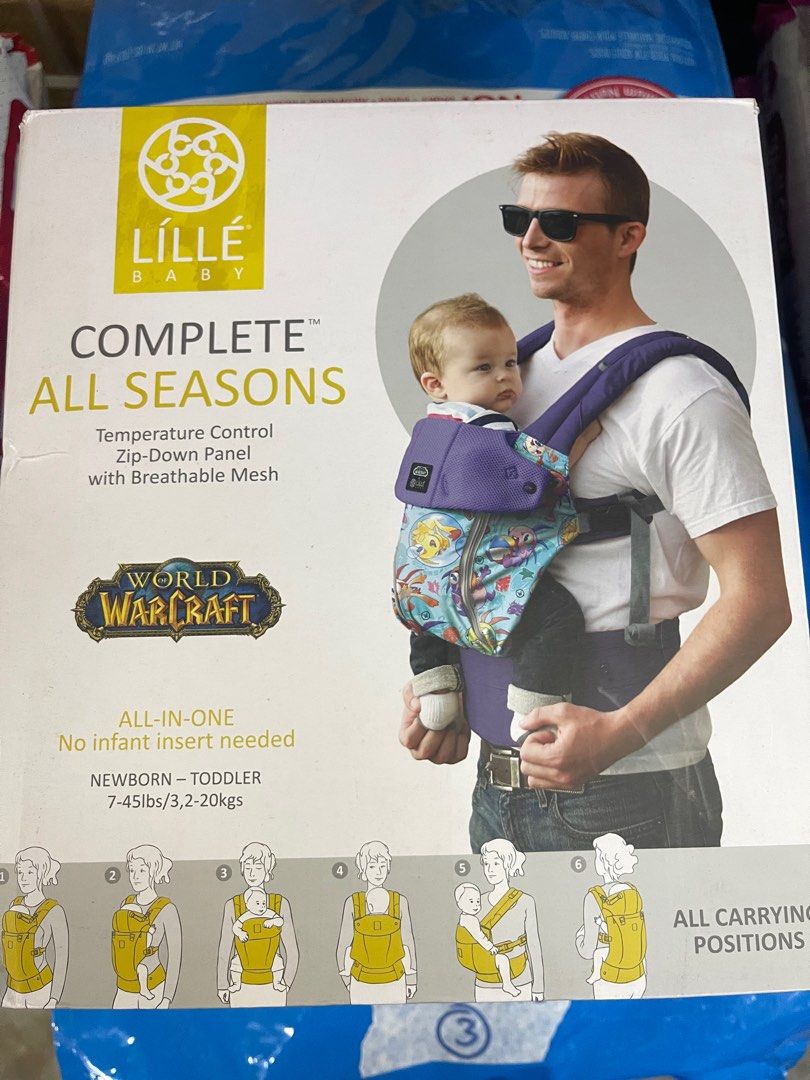Lille Baby complete all seasons baby carrier limited edition Babies Kids Going Out Carriers Slings on Carousell