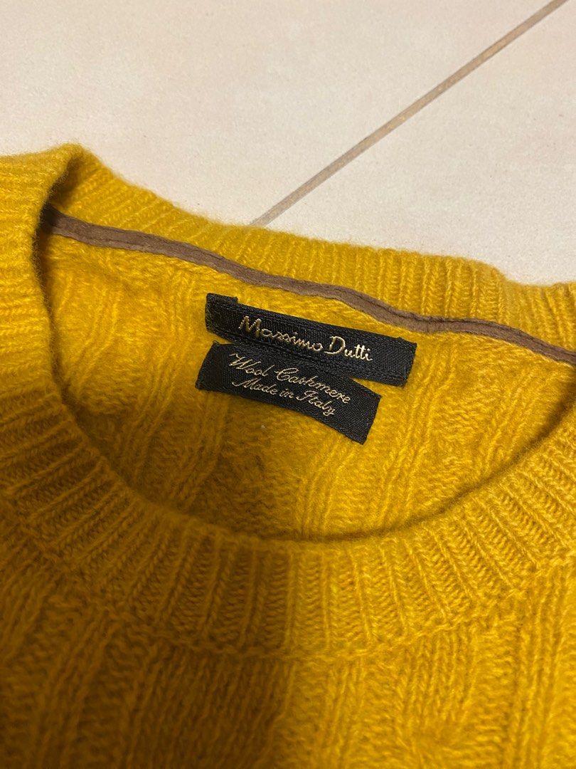 Massimo dutti wool cashmere sweater