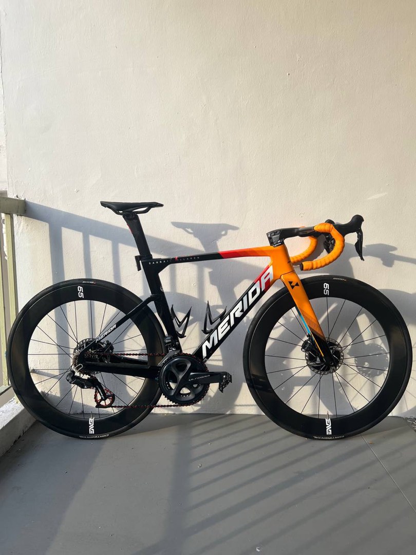 Merida Reacto Team Carbon fiber Roadbike, Shimano Ultegra hydraulic