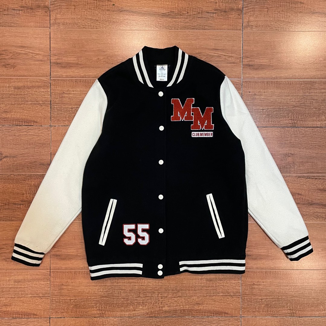 Mickey mouse club varsity jacket top