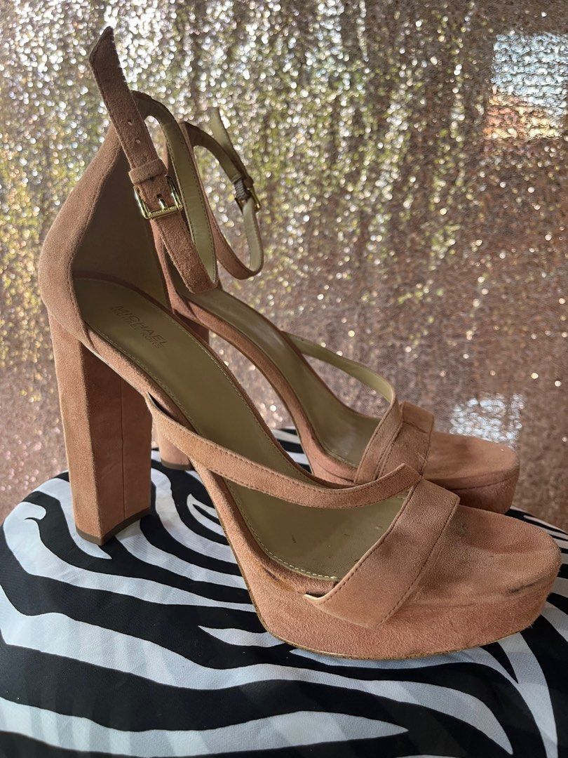MK High Heels Women s Fashion Footwear Sandals on Carousell