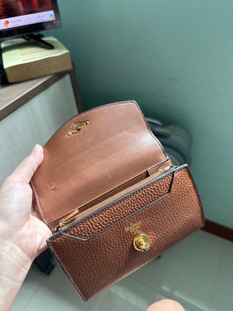 Mulberry Medium Darley Wallet Luxury Bags Wallets on Carousell