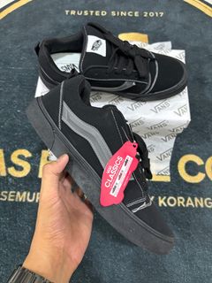 All black vans malaysia best sale