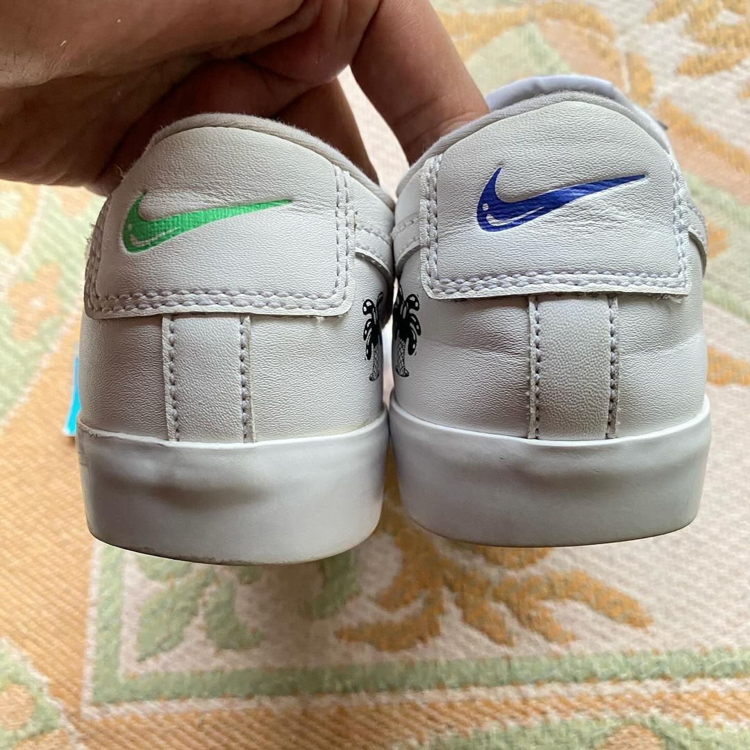 NIKE BLAZER LOW FLYLEATHER QS STEVE HARRINGTON Women s Fashion Footwear Sneakers on Carousell
