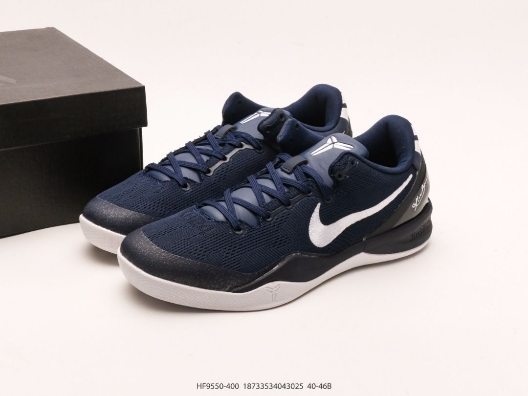 Nike Zoom Kobe VIII 8 System Navy Blue shoes us 5 us 11 Babies Kids Babies Kids Fashion on Carousell