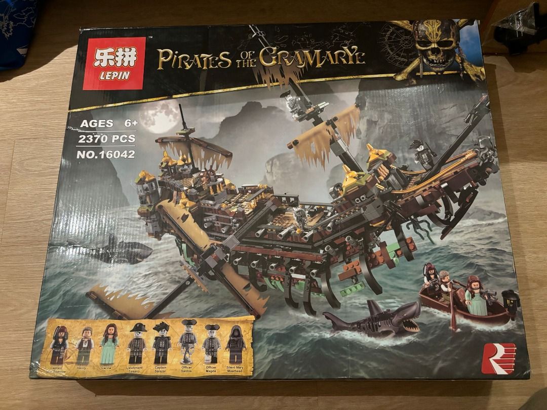 No Bargain Self Collect Lepin Pirates of the Caribbean Silent Mary not Lego Jack Sparrow