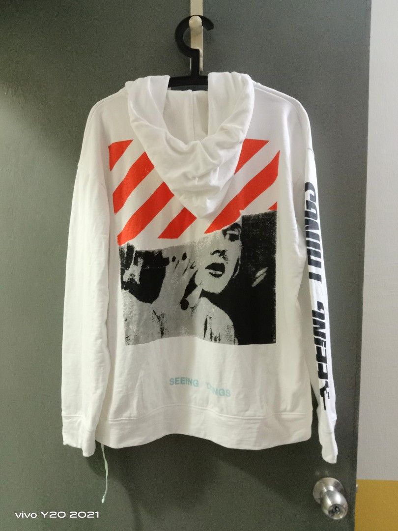 Off White Seeing Things Marilyn Monroe Hoodie