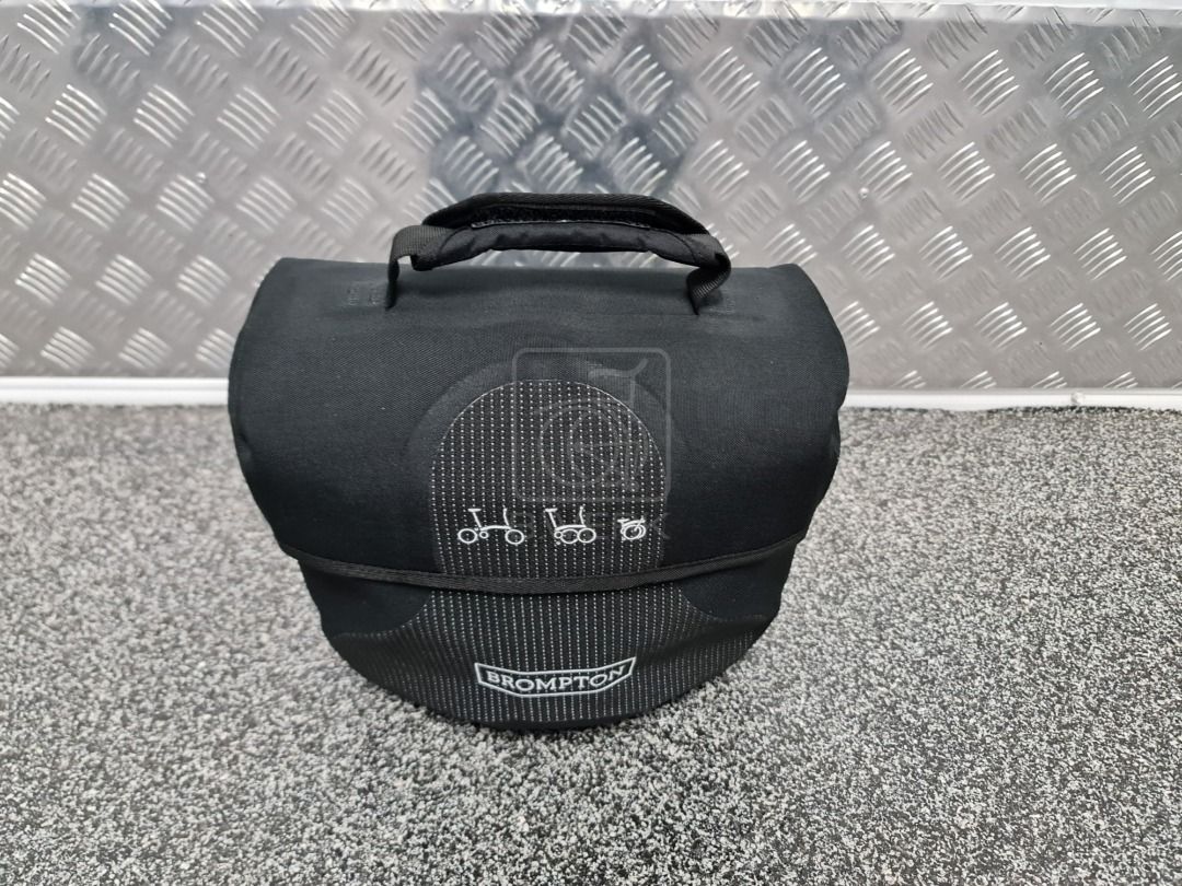 Brompton ミニOバッグ　ブラック リフレク】雨でも安全！BROMPTON用Mini O BAG | Y's Road 横浜