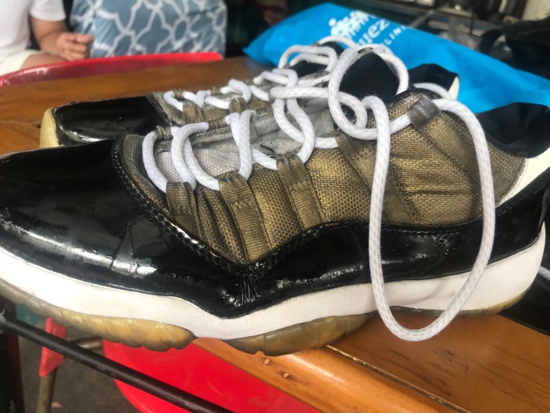 Original Jordan 11 Concorde Low (Category: Boots) located in Caloocan City. Submitted by gloriacani14295 (Listing ID 1314116468, Image 2). Description: Original Jordan 11 Concorde Low 9.5 Us mem Description shown on pictures Cainta pasig area Rush 1k nalang Need funds .