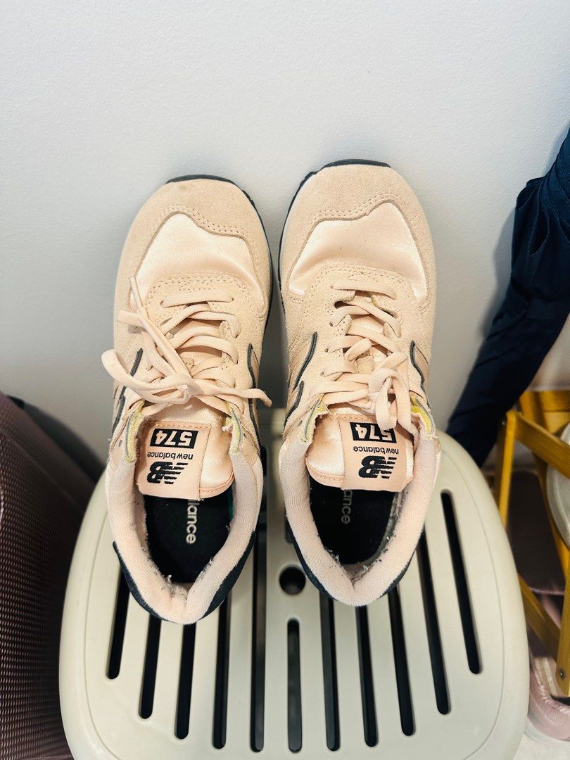 New balance 574 pastel pink discount