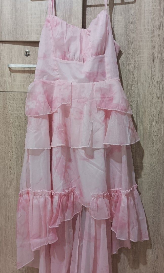 sachin and babi light blue dress Felt Angel Fairy Hanging with Light Pink Dress – Tara Treasures main image 1