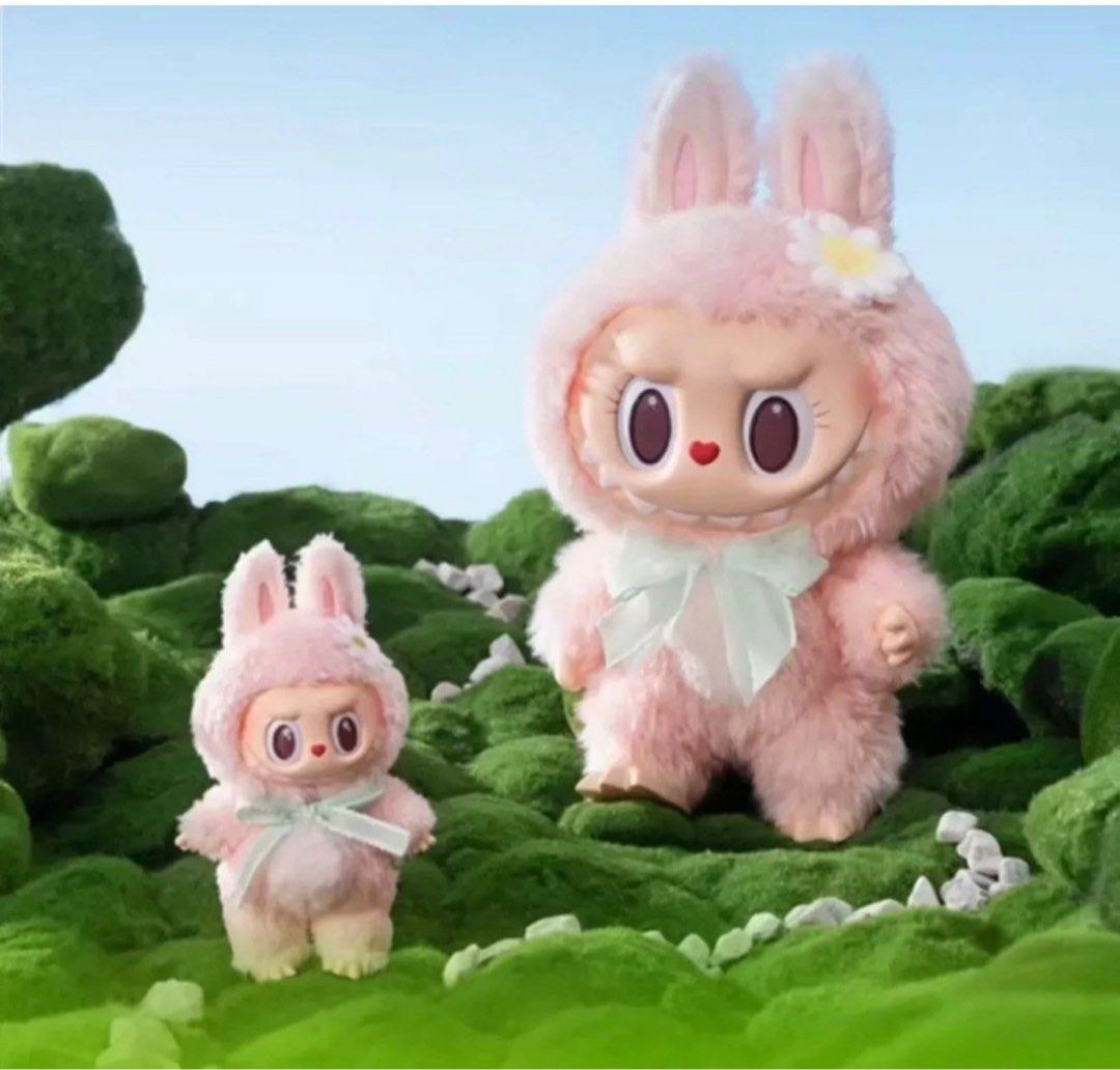 strawberrrrlyPOPMART LABUBU MOKOKO第1代 sold out）現貨*PopMart城市樂園限定*Labubu 第一代Mokoko 搪膠