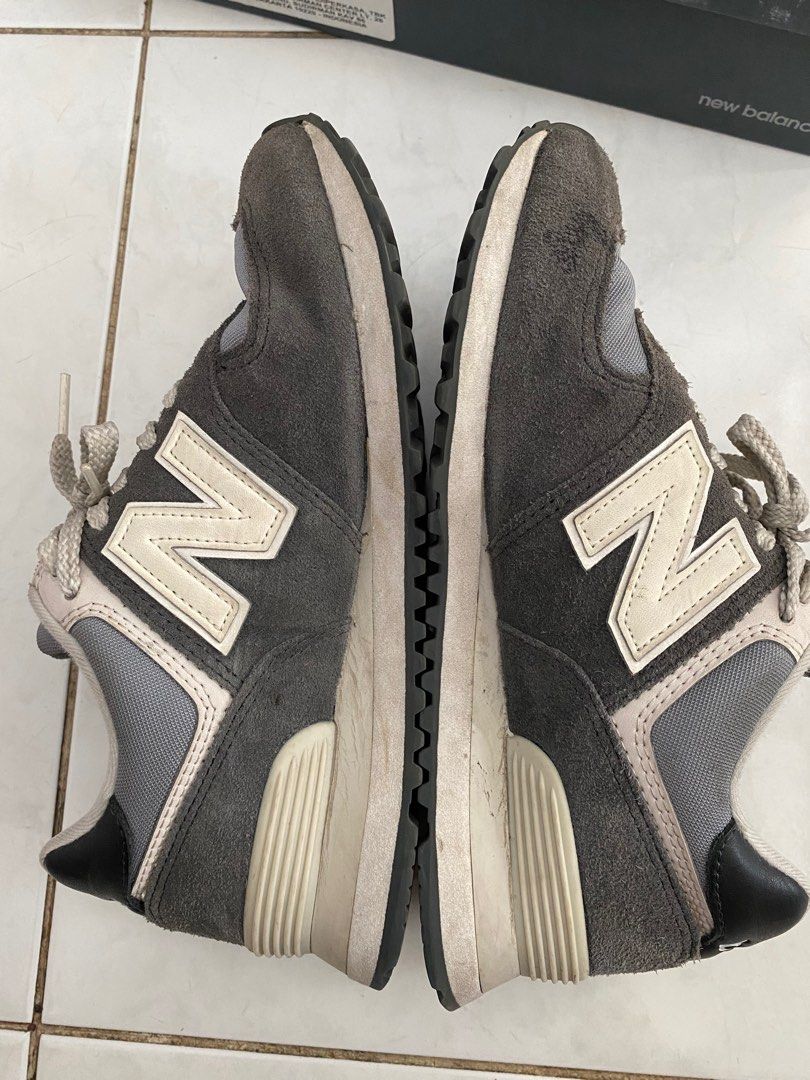 Sepatu New New Balance 574 Metallic Silver Sepatu New Balance 574