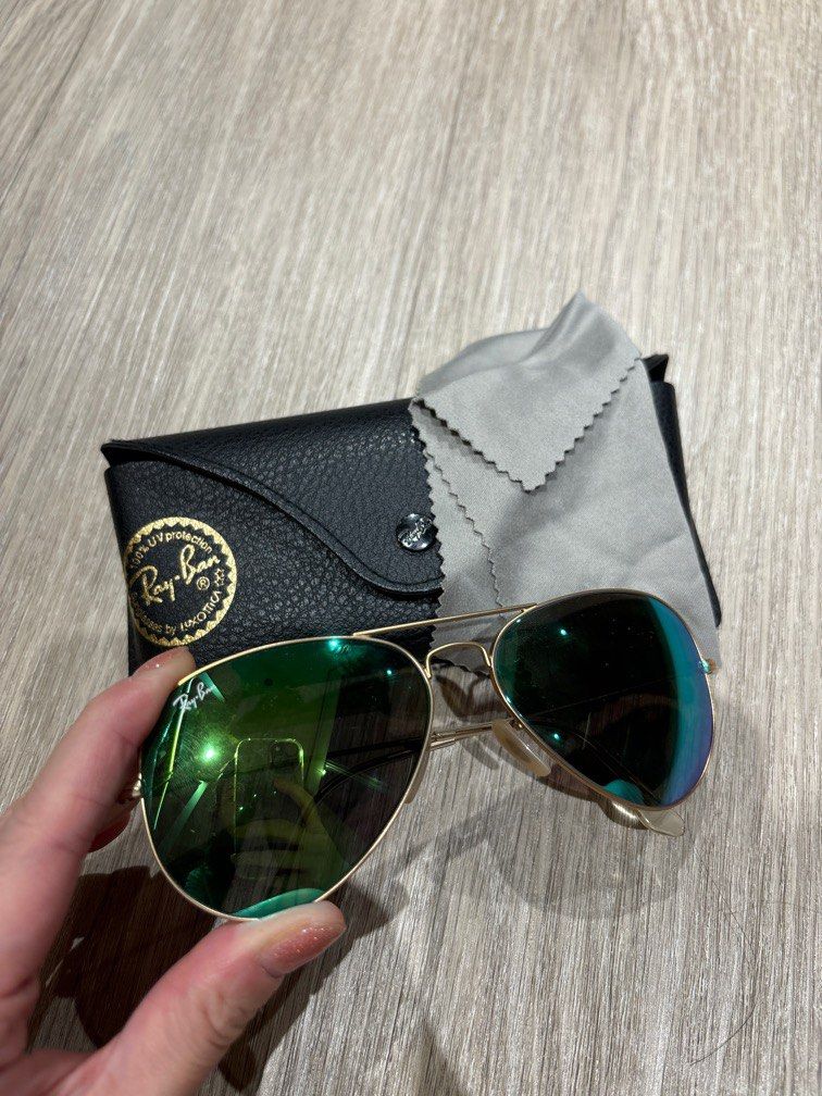 Ray ban green flash polarized outlet