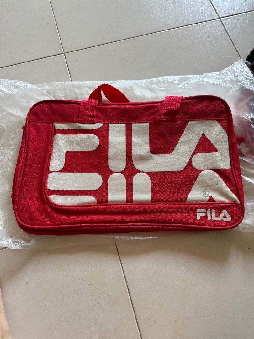 Fila red bag hotsell
