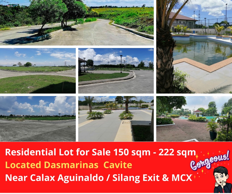 Residential Lot For Sale in Dasmarinas Cavite Near Calax Aguinaldo / Silang Exit & MCX, Property