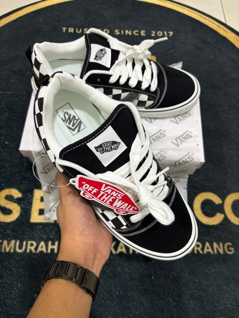 Vans old skool checkerboard restock on sale