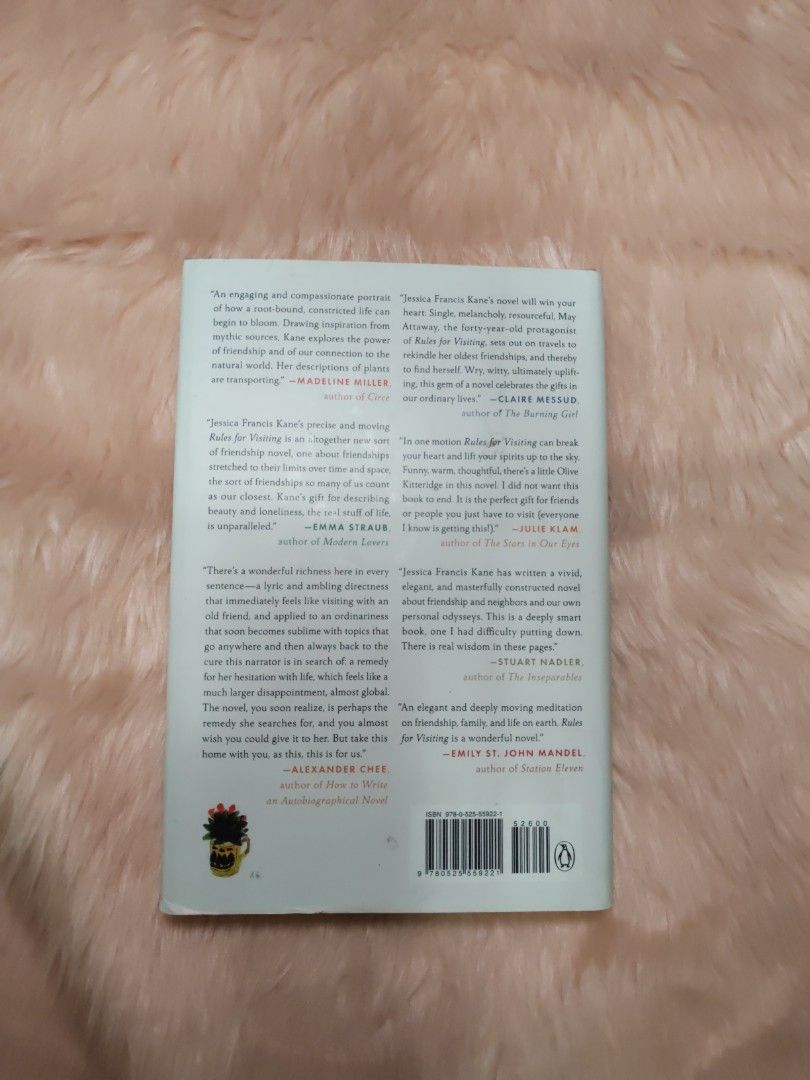 Rules for Visiting by Jessica Francis Kane (Category: Storybooks) located in Quezon City. Submitted by riiii (Listing ID 1314116119, Image 3). Description: - Hardbound - Well Used - Duplicate Copy - Please manage your expectations.