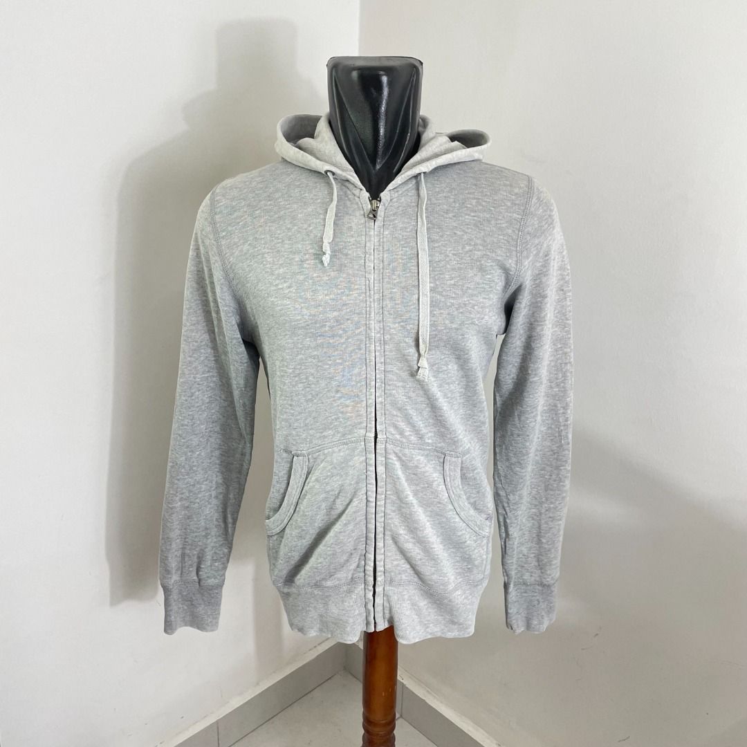 SALE S UNIQLO HOODIE ORIGINAL WASH COMFORT SWEATER ZIPPER CASUAL BASIC Men s Fashion Tops Sets Hoodies on Carousell