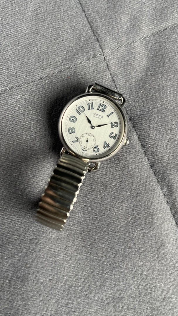 Seiko Trench Watch Sub dial quartz, Women's Fashion, Watches