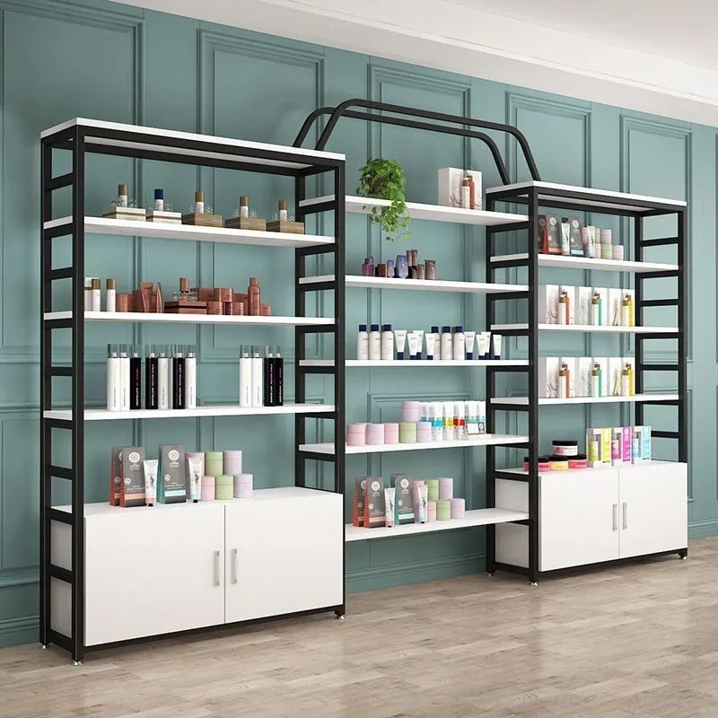 Shelf display cabinet,Console table cosmetics beauty salon, mother
