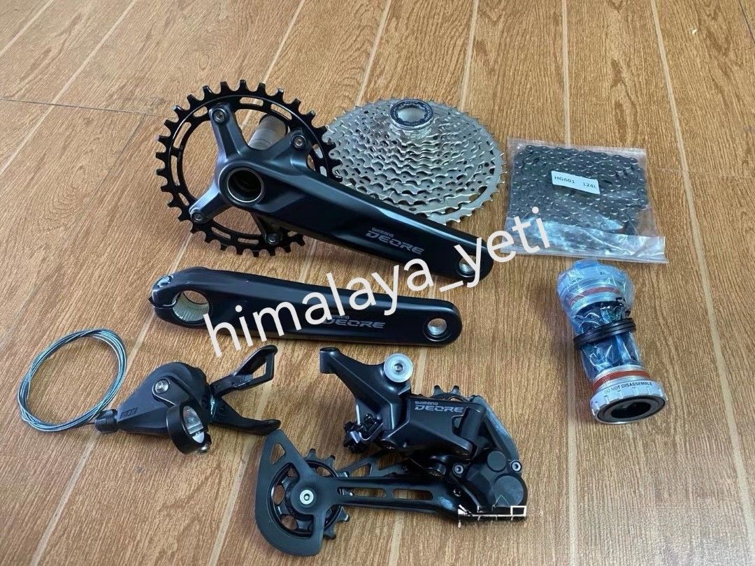SHIMANO M6100 group set shimano m6100 upgrade kit. 12 speed Sports Equipment Bicycles Parts Parts Accessories on Carousell
