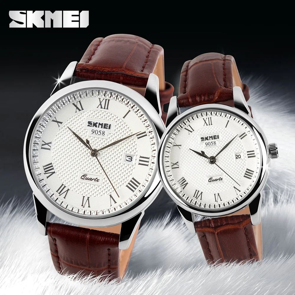 SKMEI brand watches men quartz business fashion casual watch full steel date women lover couple 30m waterproof wristwatches Carousell