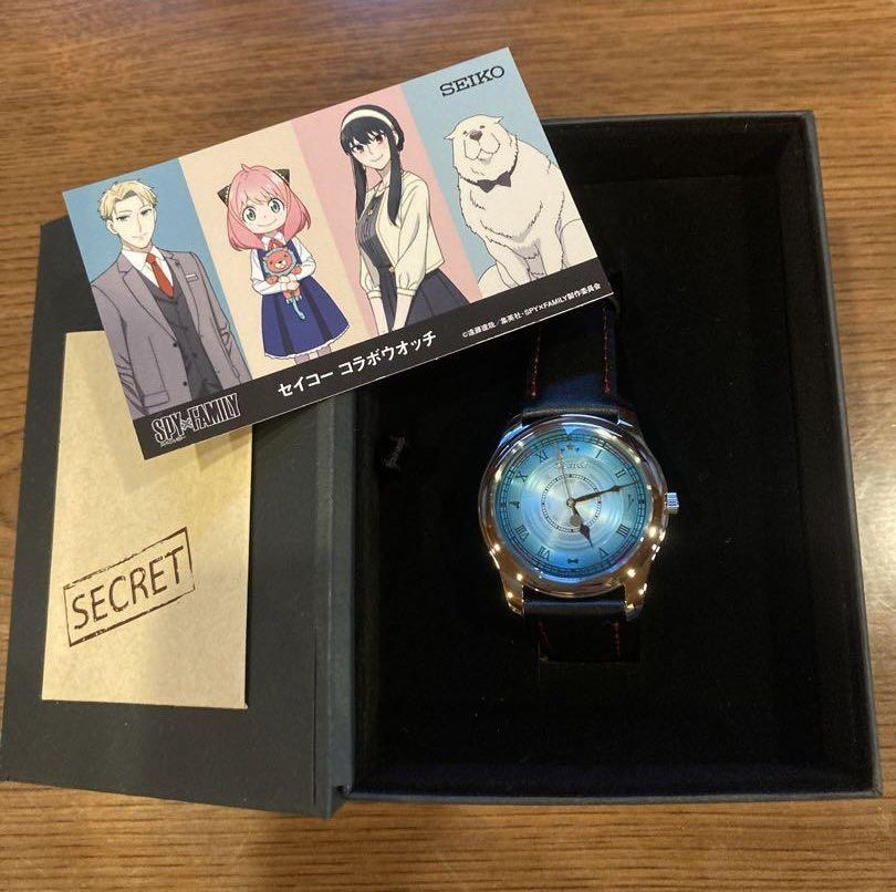 Spy X Family Seiko Watch, Luxury, Watches on Carousell