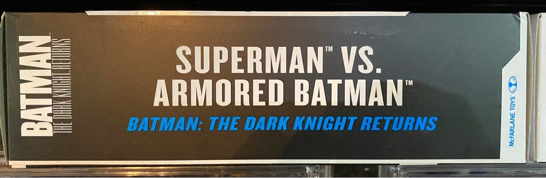 Superman vs Armored Batman McFarlane (Category: Action & Battle Toys) located in Angeles City. Submitted by carrlarcollectibles (Listing ID 1314012537, Image 3). Description: Brandnew Sealed Superman vs Armored Batman The Dark knight Returns Location: Angeles City Pampanga Mop Gcash/ Maya/ BDO/ BPI/ Seabank or meet up near area Delivery via jnt + sf during weekend. Cross posted to other groups .