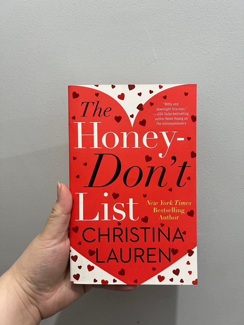 The honey dont list by christina lauren hobbies toys books