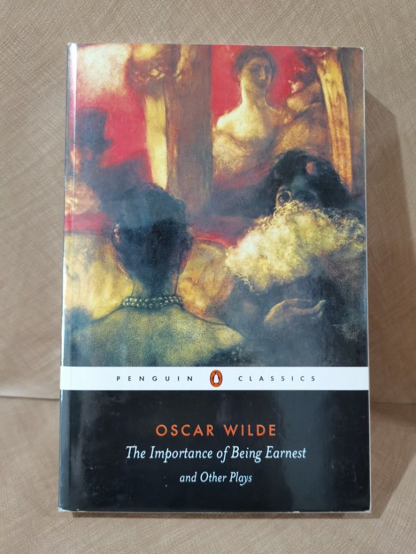 The Importance of Being Earnest and Other Plays by Oscar Wilde, Hobbies ...