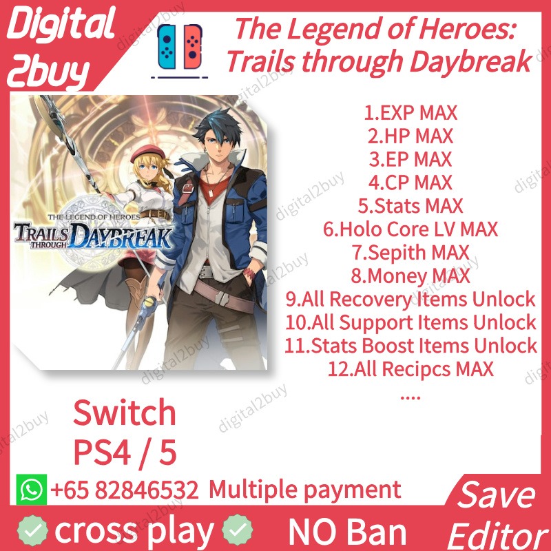 The Legend of Heroes Trails through Daybreak Mod TLOHTTD Save Modding