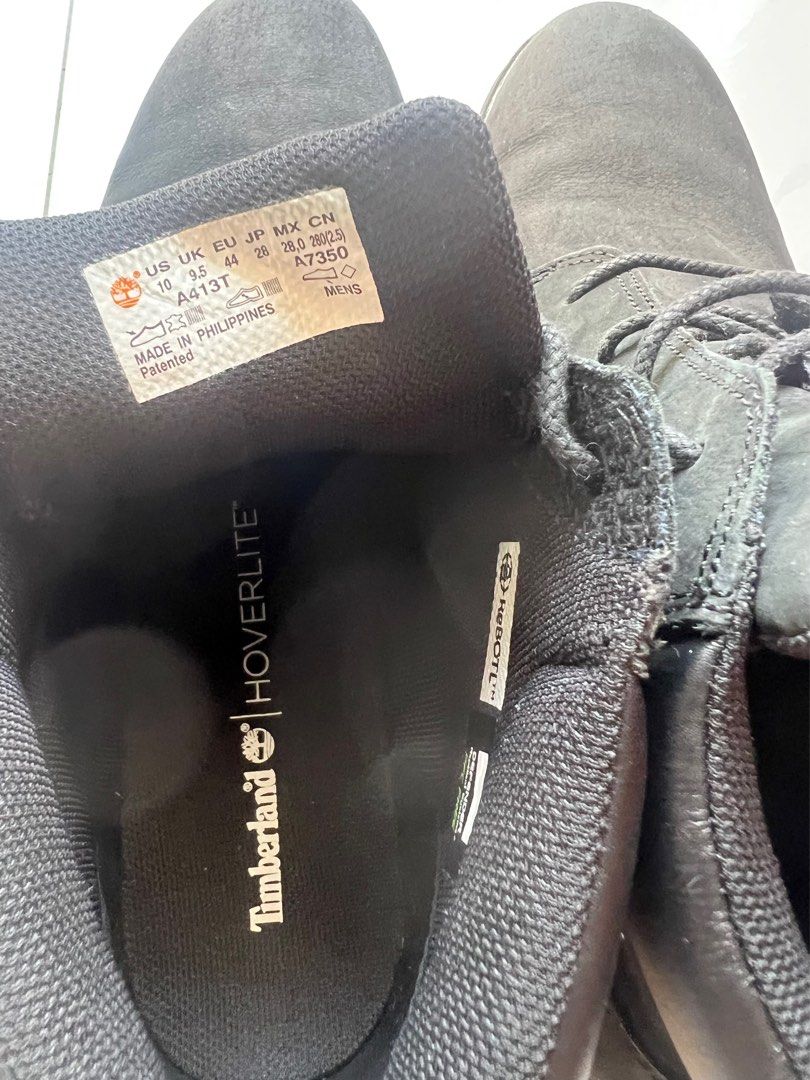 Timberland Hoverlite (Category: Boots) located in Singapore. Submitted by yhorng (Listing ID 1314055521, Image 3). Description: Actual size EU44/UK9.5/US10. Authentic. Fast deal $40..