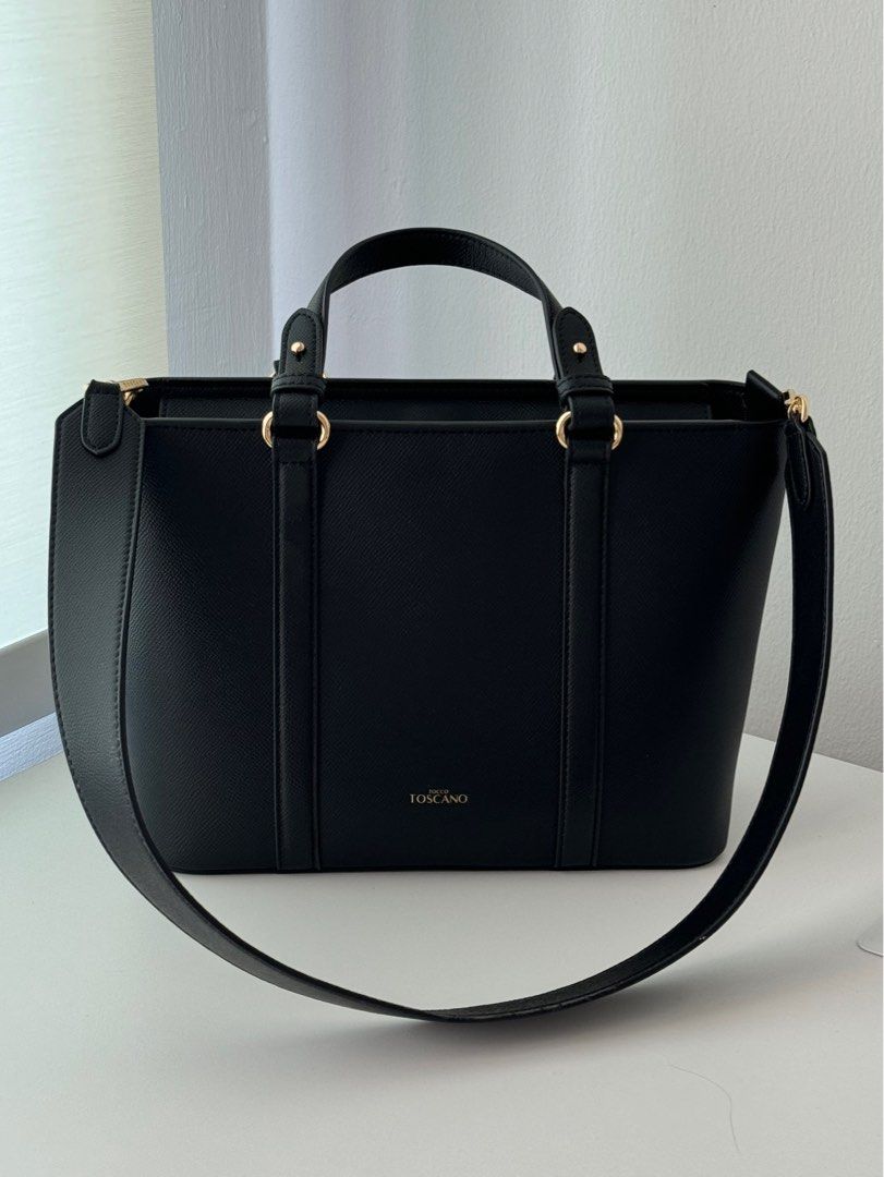 Tocco Toscano Hanna Top Handle with Dust Bag and Box Women s Fashion Bags Wallets Shoulder Bags on Carousell