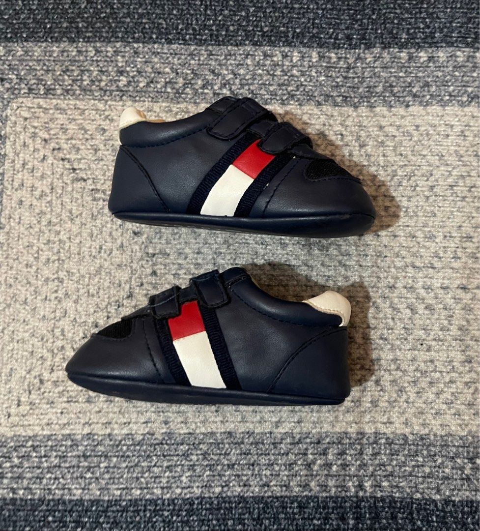 Tommy Hilfiger Kids Shoes (Category: Babies & Kids Fashion) located in Makati City. Submitted by khen11 (Listing ID 1313992496, Image 1). Description: Inner needs cleaning. Color Navy Blue nit black in actual. Original .