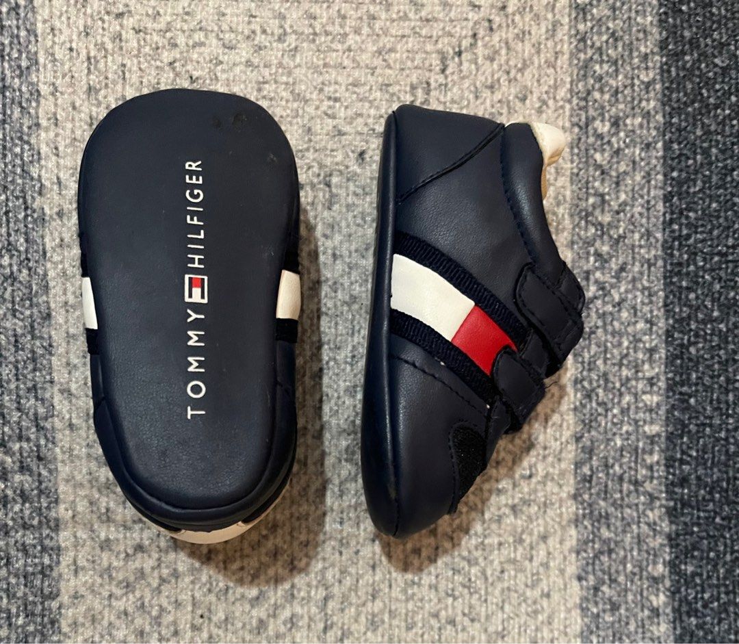Tommy Hilfiger Kids Shoes (Category: Babies & Kids Fashion) located in Makati City. Submitted by khen11 (Listing ID 1313992496, Image 3). Description: Inner needs cleaning. Color Navy Blue nit black in actual. Original .
