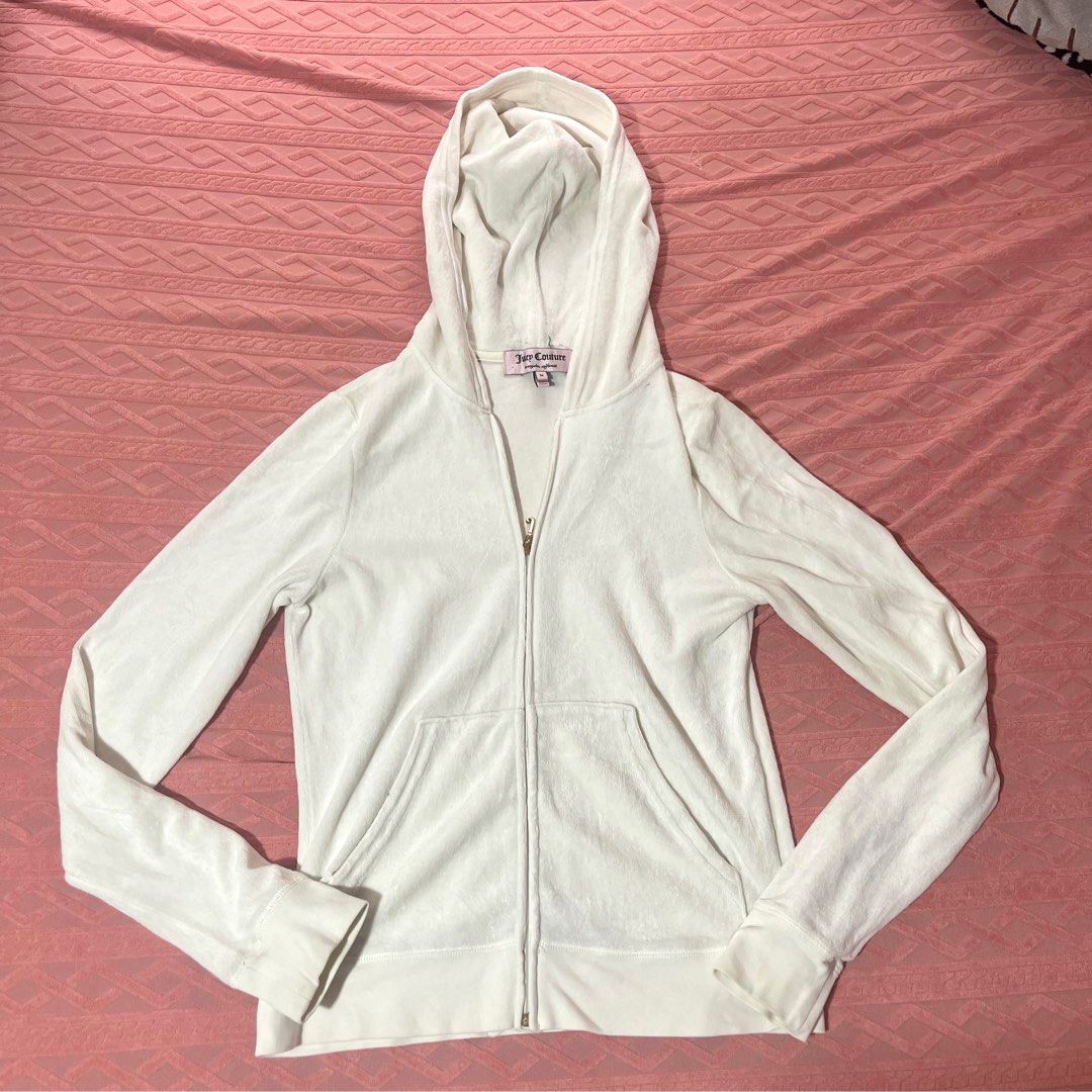 Juicy couture white jacket top